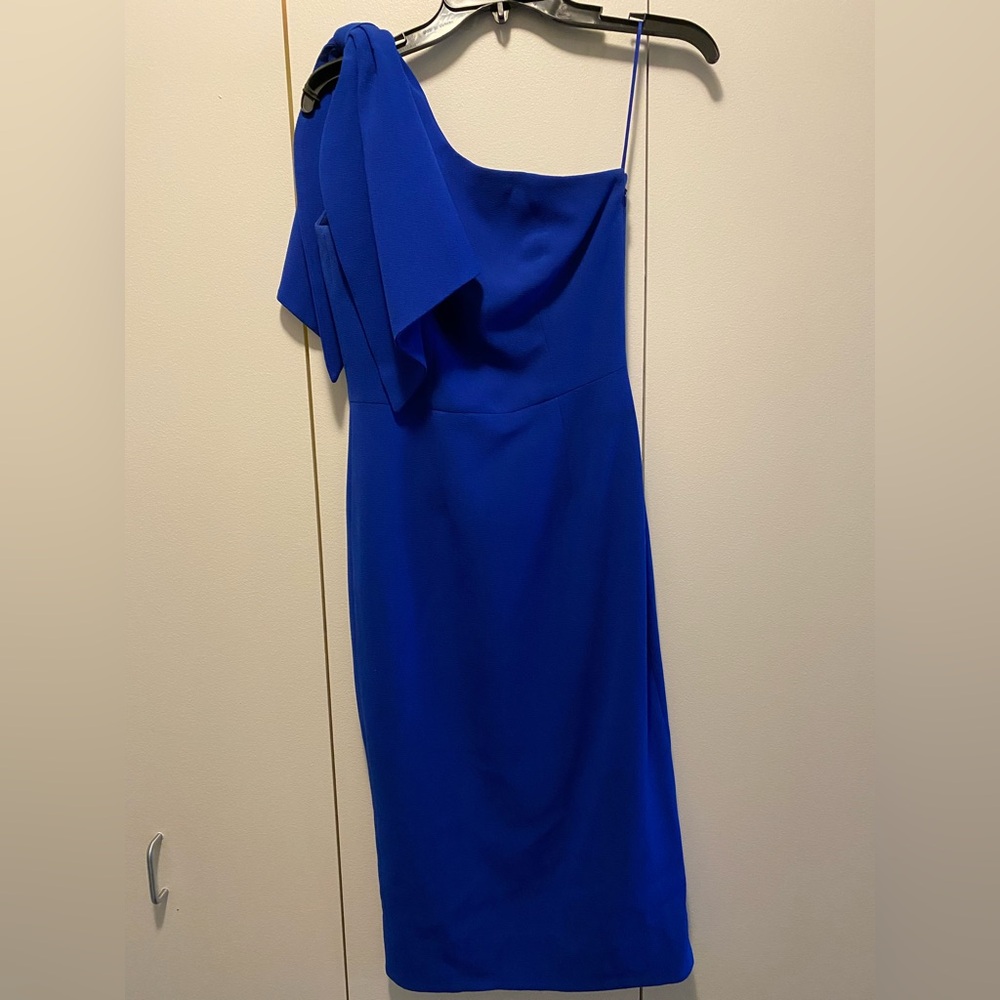 One-Shoulder Cocktail Dress - Picture 5 of 10